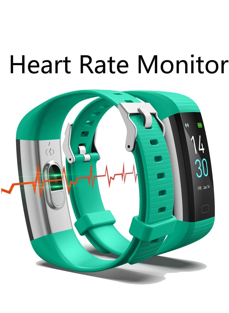 W4YOU Fitness Tracker with Step Counter ,Calories,Stopwatch,IP68,Health Tracker with Heart Rate Monitor,Sleep Tracker,Blood Oxygen,Temperature,Smartwatch,Camera Control, Message Notifications - Image 2