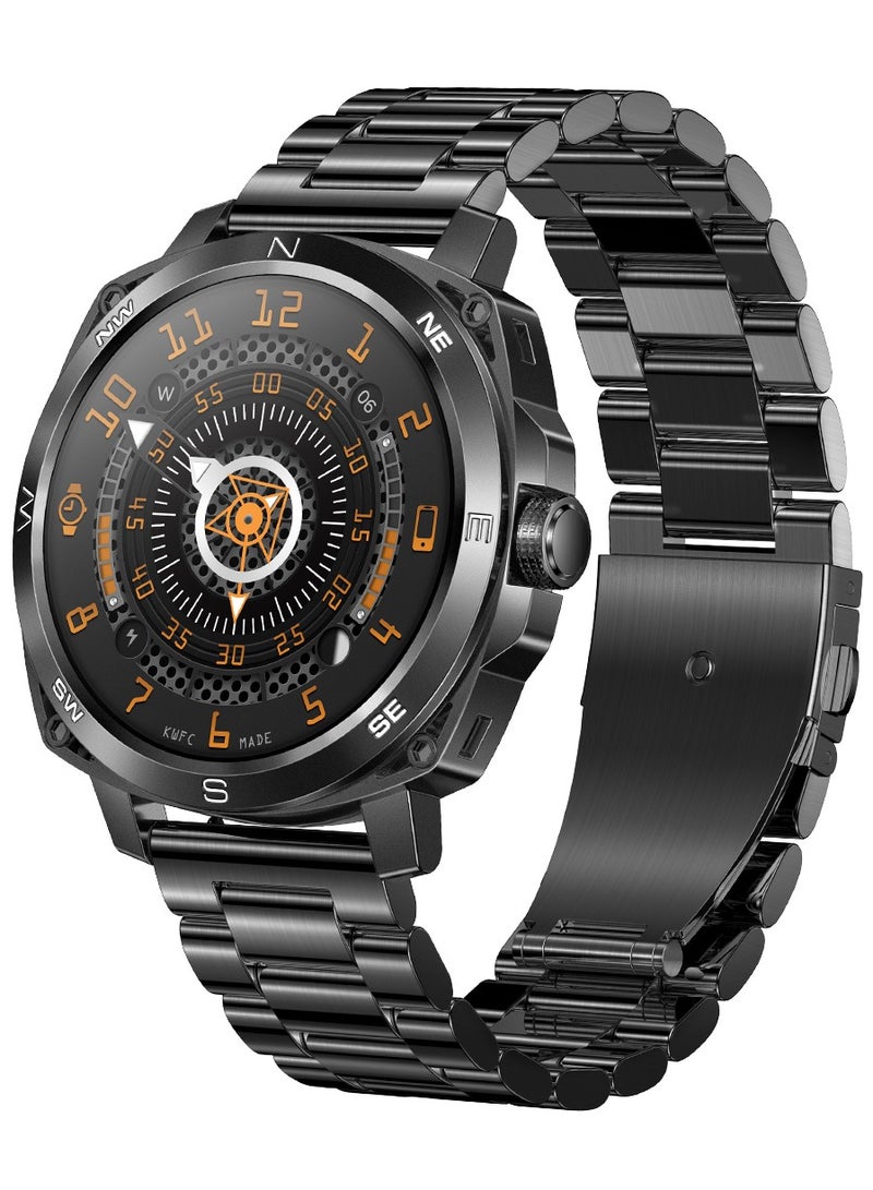 RollsTimi  Men's Smartwatch 1.43" AMOLED HD-Display Fitness Tracker with Heart Rate Monitor Sports Smart Watch for Men - Image 1