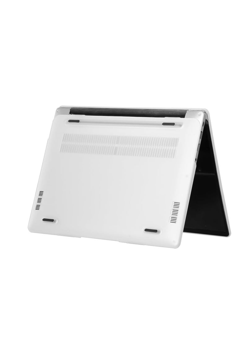 Rubberized Hard Case for Huawei MateBook D14 (2023) 14-Inch , Shockproof, Scratch-Resistant, Anti-Slip Hard Shell, 360° Protective Notebook Sleeve, Laptop Cooling Case, Frosted Clear - Image 3