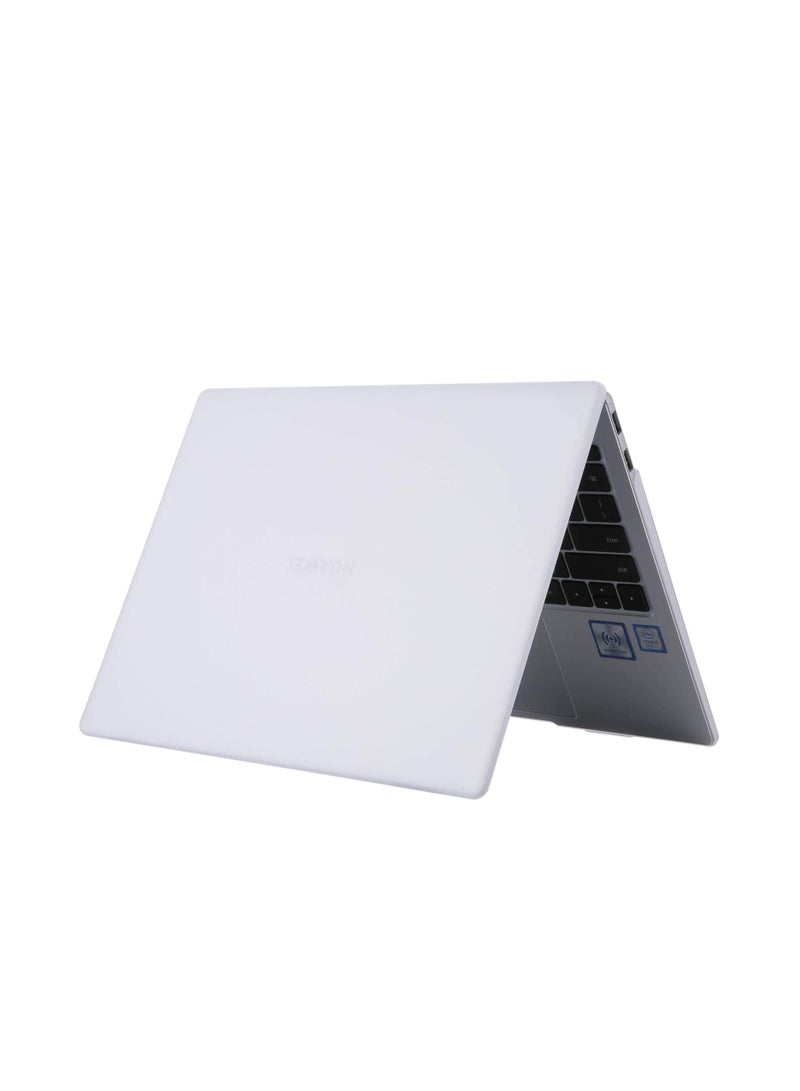 Rubberized Hard Case for Huawei MateBook D14 (2023) 14-Inch , Shockproof, Scratch-Resistant, Anti-Slip Hard Shell, 360° Protective Notebook Sleeve, Laptop Cooling Case, Frosted Clear - Image 2