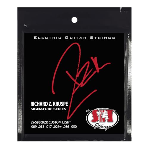SIT Strings Richard Kruspe Rammstein Signature Series Electric Guitar Strings (S.I.T.), Custom 9-50, SS-S950RZK - Image 4