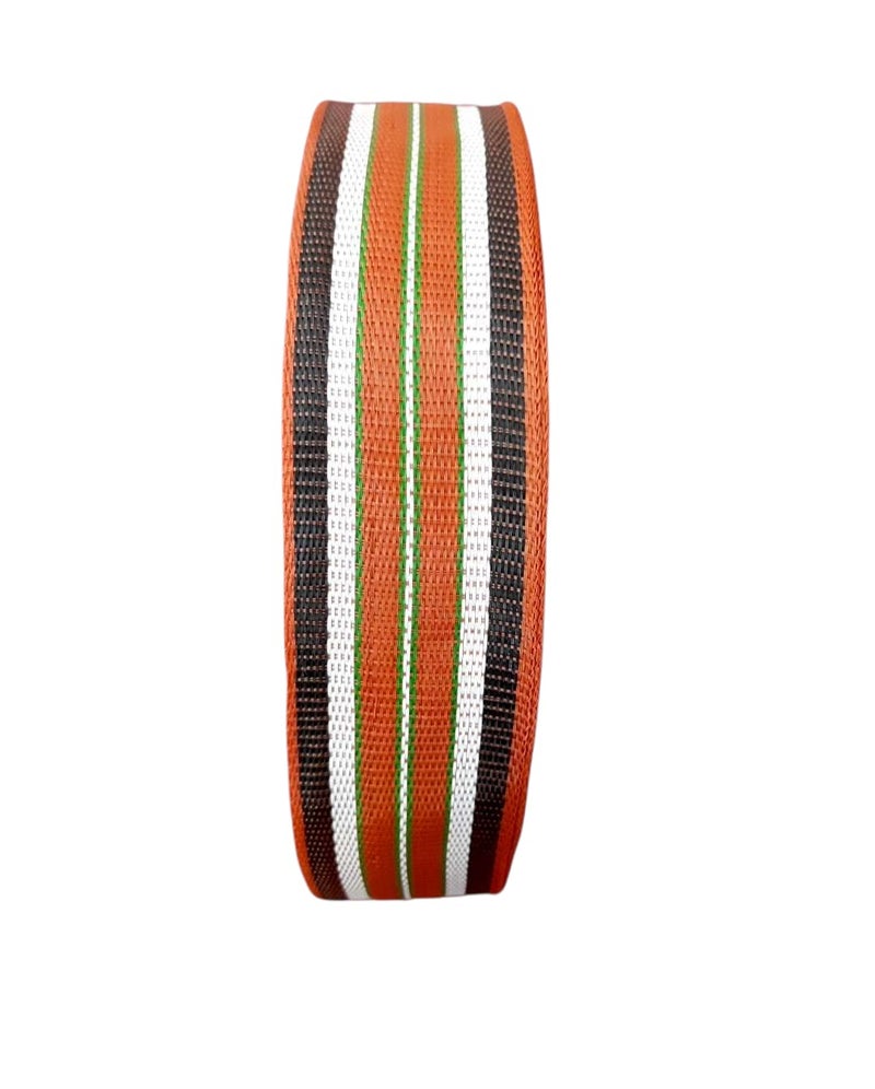 BASRAH NIWAR Niwar Patta Roll for ChairCharpaiKhatiaNylon Orange - Image 2