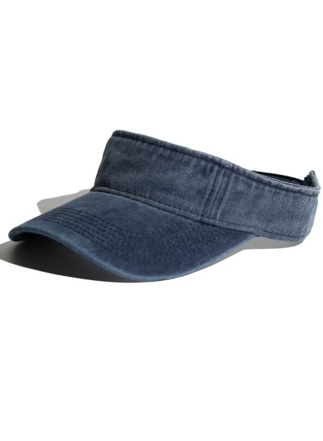 Sports Sun Visor Hats，Cotton Adjustable Sun Caps for Men Women - Image 1