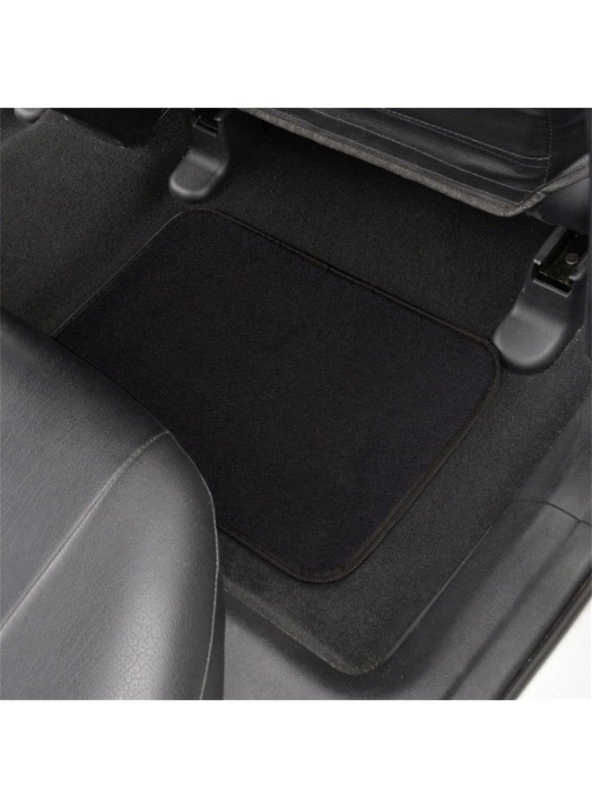 Car Floor Mats 5 Piece Set - Universal Fit for SUV and Sedan, Heavy Duty Non Slip Soft Auto Foot Mats, Easy to Clean Interior Protection Accessories for All Seasons (Black - Image 2