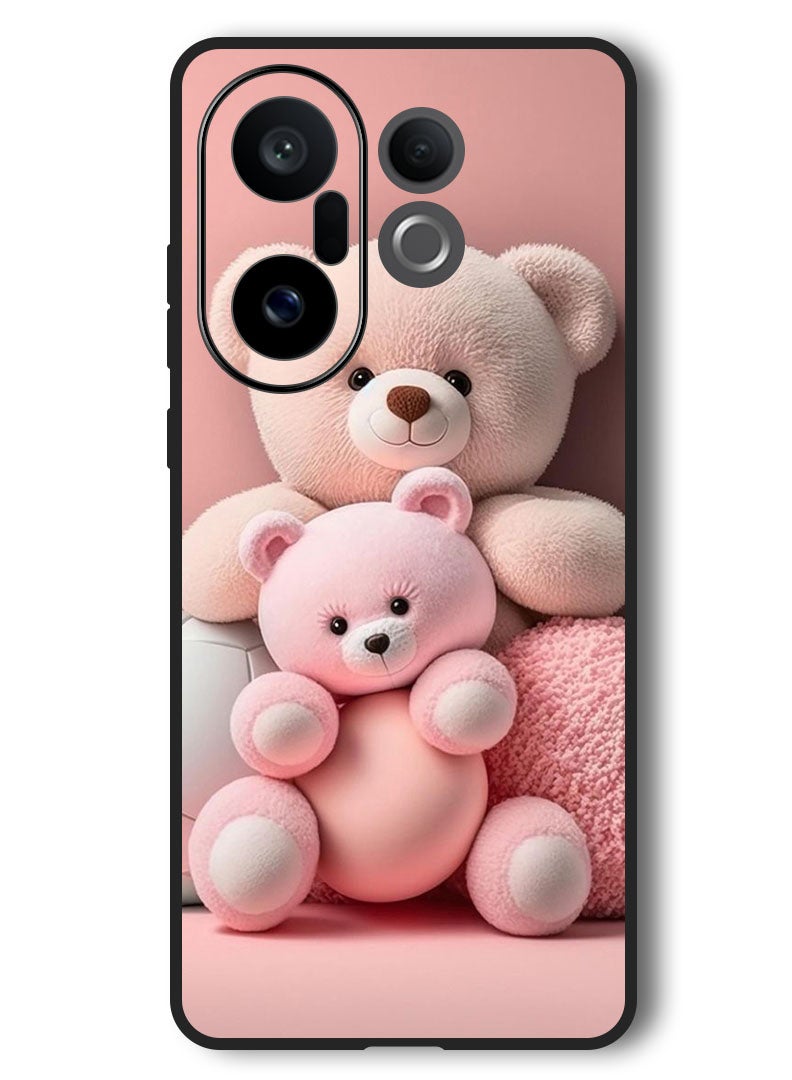 Theodor Case Compatible with Vivo X200 FE 6.31 Inch Protection Shockproof Bumper Cover Teddies - Image 1