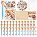 Gosodeny 36 Pack Basketball Party Favor Set with Mini Hoop Pens Stickers Exchange Cards and Gift Bags Bulk Gifts Sports Birthday Goodie Bag Fillers for Adult - Image 2