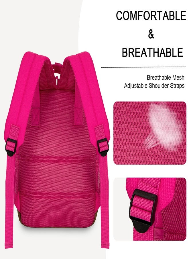 Goloni Laptop Backpack for Men Women,Travel Backpack Business Backpack with USB Port, Rose - Image 3