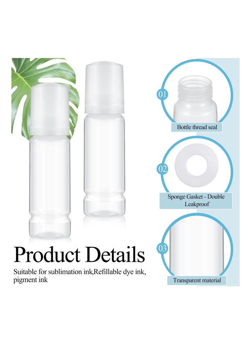 70ml Bottles Empty, 502 Ink Refill Bottles, Universal Empty Ink Bottles, Compatible with Epson Printer, Compatible with T502/T512/ET-2750/ET-2850/ET-3750/ET-4750/ET-4760/ET-15000(24 Pieces )