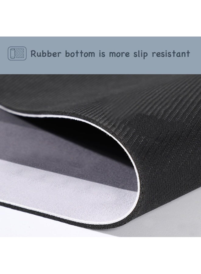 Set of 2 PCS Kitchen Mats – Non Slip Kitchen Rugs – High Absorbency Quick Dry Mat – Non Skid Washable Kitchen Mats – Anti-Skidding Rubber Backing, Oil & Water Resistant (Light Color, 40x60 + 40x120 cm) - Image 3