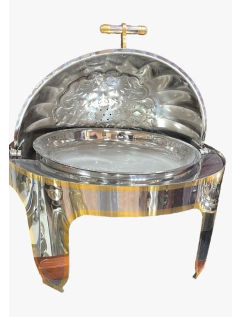 جاز سخان مدور وسط بغطاء قلاب 48×48سم ربع ذبيحه - Image 3