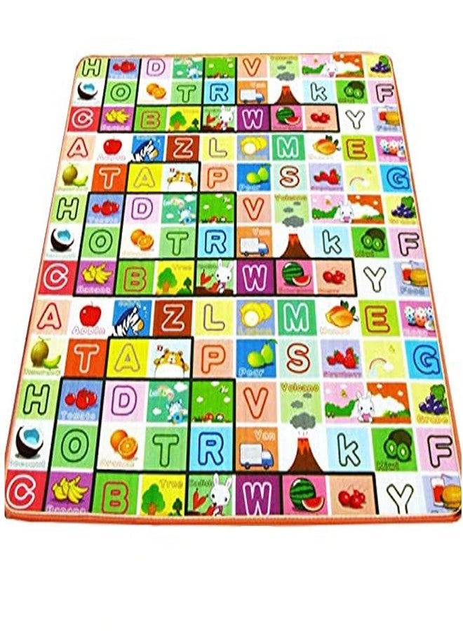 Exotice Double Sided Baby Play Mat Waterproof Baby Mat Carpet Crawl Play Mat Kids Infant Crawling Play Mat Carpet Baby Gym Water Resistant Baby Play & Crawl Mat - Image 2
