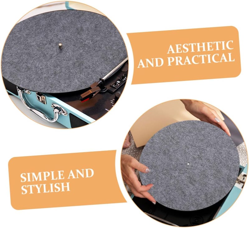 Wide range expanded design Gatuida Record Player Mat Turntable Platter Mat Noise Reduction Protective Felt Pad for Turntable Consistent steady quality Organized shipment arrange Precision processed material Multi option design Trendy varied sizing alternatives Processed natural substance Diverse requirement fit Local available supply N/S/C nationwide deliver Easy daily handling design Popular practical build Multiple local stock source Low maintenance KSA standard compatible design Global easy assemble picks Sand resistant Easy assemble Gulf climate fit Closed & open space compatible All-item matching trendy build Local licensed courier Balanced structure Low wear optimized build Batch uniform stable quality - Image 3