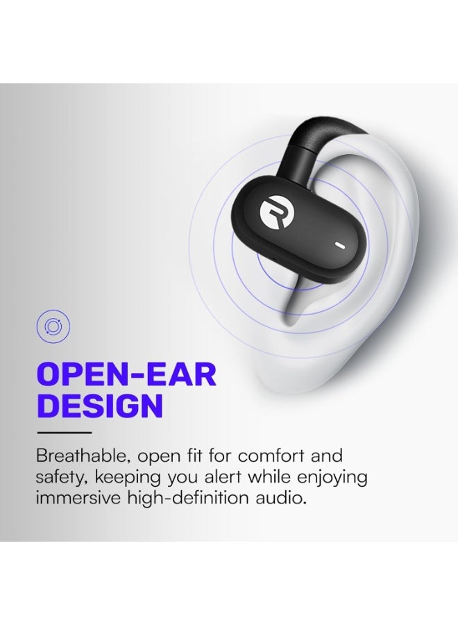 Raycon Open Earbuds – True Wireless Open Ear Bluetooth Headphones, Hook Design, IPX5 Water Resistant, 40 Hours of Battery Life (Mint) - Image 5