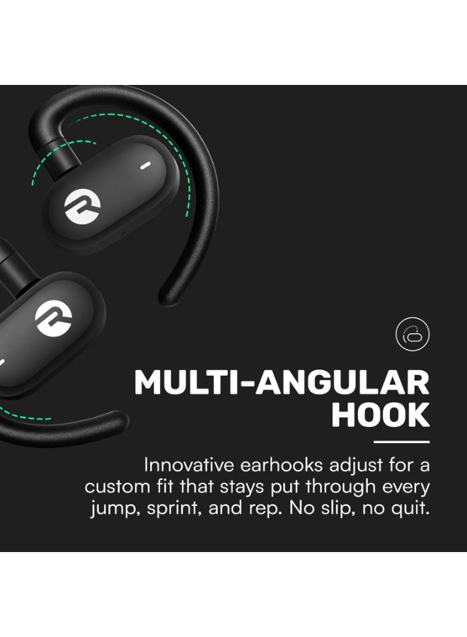 Raycon Open Earbuds – True Wireless Open Ear Bluetooth Headphones, Hook Design, IPX5 Water Resistant, 40 Hours of Battery Life (Mint) - Image 4