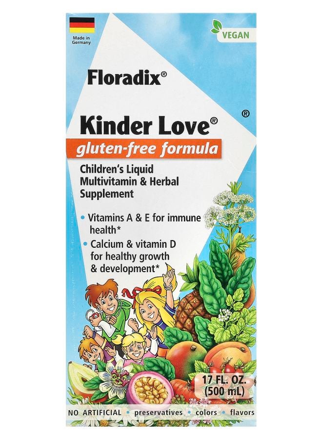 Kinder Love® Children's Liquid Multivitamin and Herbal Supplement 17 fl oz (500 ml)