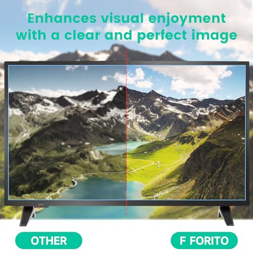 FFORITO F FORITO 32 inch Anti Blue Light Matte TV Screen Protector, Eye Protection Anti Glare Computer Screen Cover Compatible with 32" TV Screen - Image 4