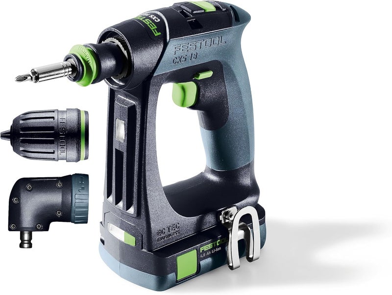 Festool 576889 Cordless Drill CXS 18 HPC 18V 40 Ah ISet - Image 4