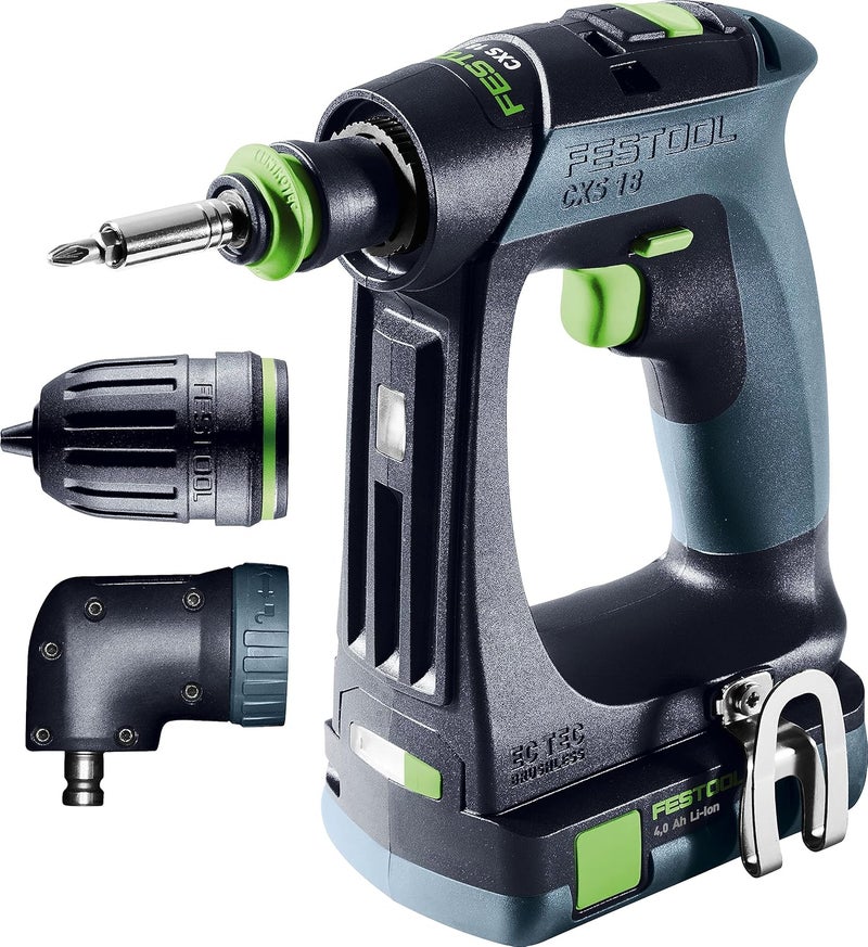 Festool 576889 Cordless Drill CXS 18 HPC 18V 40 Ah ISet - Image 1