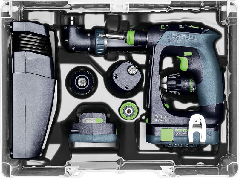 Festool 576889 Cordless Drill CXS 18 HPC 18V 40 Ah ISet - Image 5