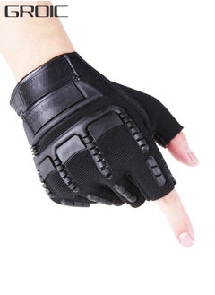 GROIC 1/2 Half Finger Fingerless Finger Multi-function Cycling Sports Training Gloves  - Image 1