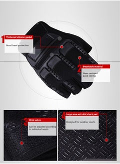GROIC 1/2 Half Finger Fingerless Finger Multi-function Cycling Sports Training Gloves  - Image 3