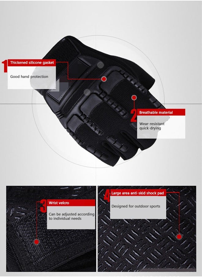 GROIC 1/2 Half Finger Fingerless Finger Multi-function Cycling Sports Training Gloves  - Image 3