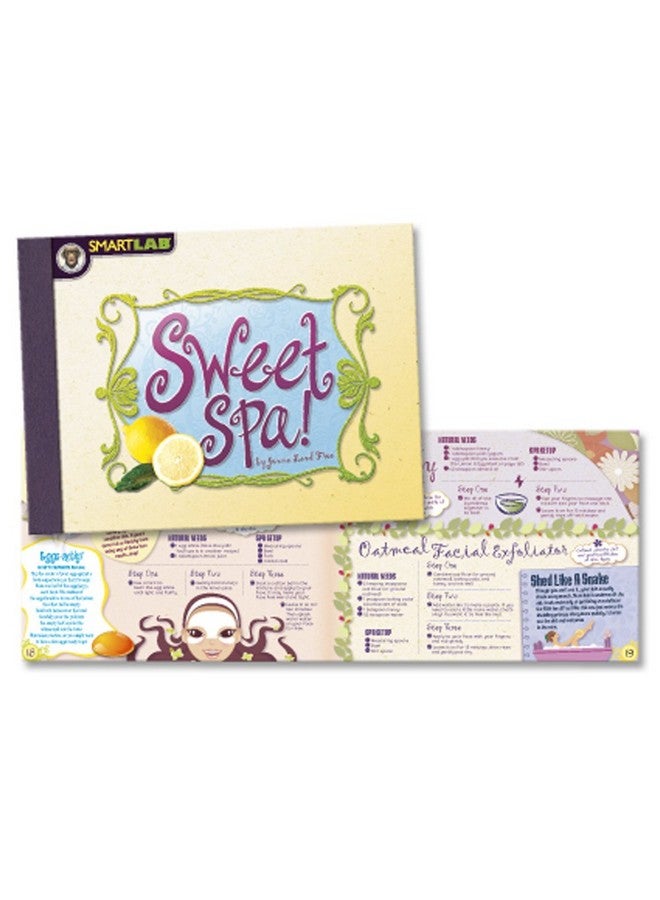 SMARTLAB Toys All Natural Spa Lab - 22Piece - 30 Soothing Spa Recipes - Includes 4 Bath Bomb Molds & 2 Lip Balm Pots - Image 4