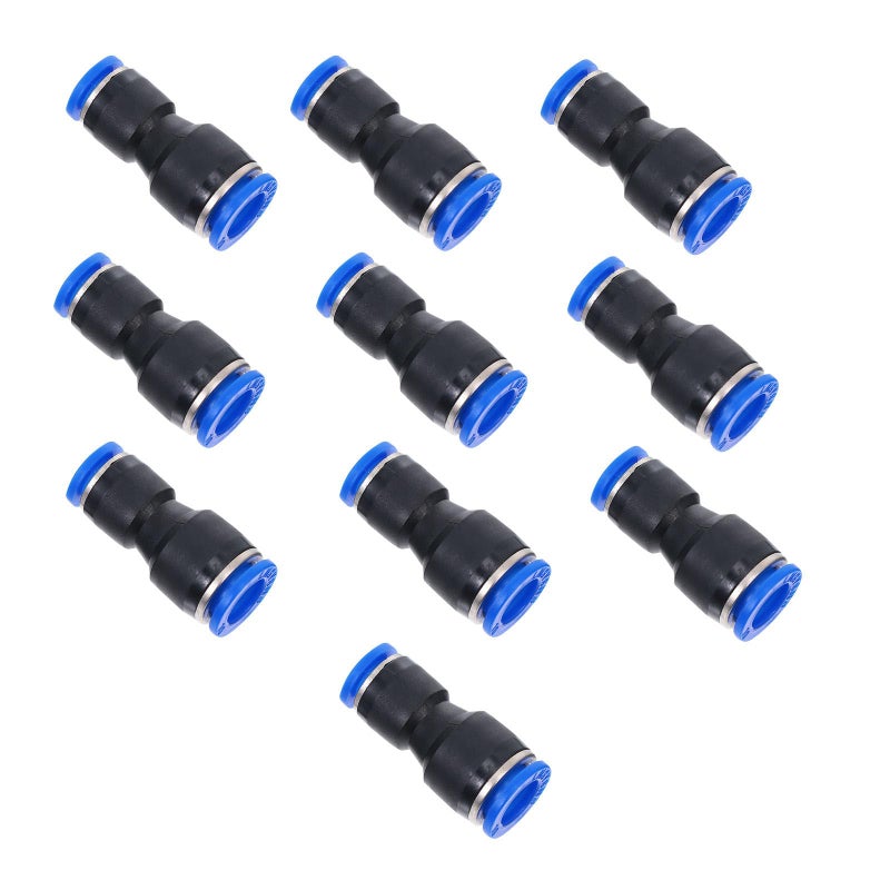 10Pcs Plastic Quick Coupler Set 10 8 Air Hose Fittings For Pneumatic Tools Industrial Hose - Image 2