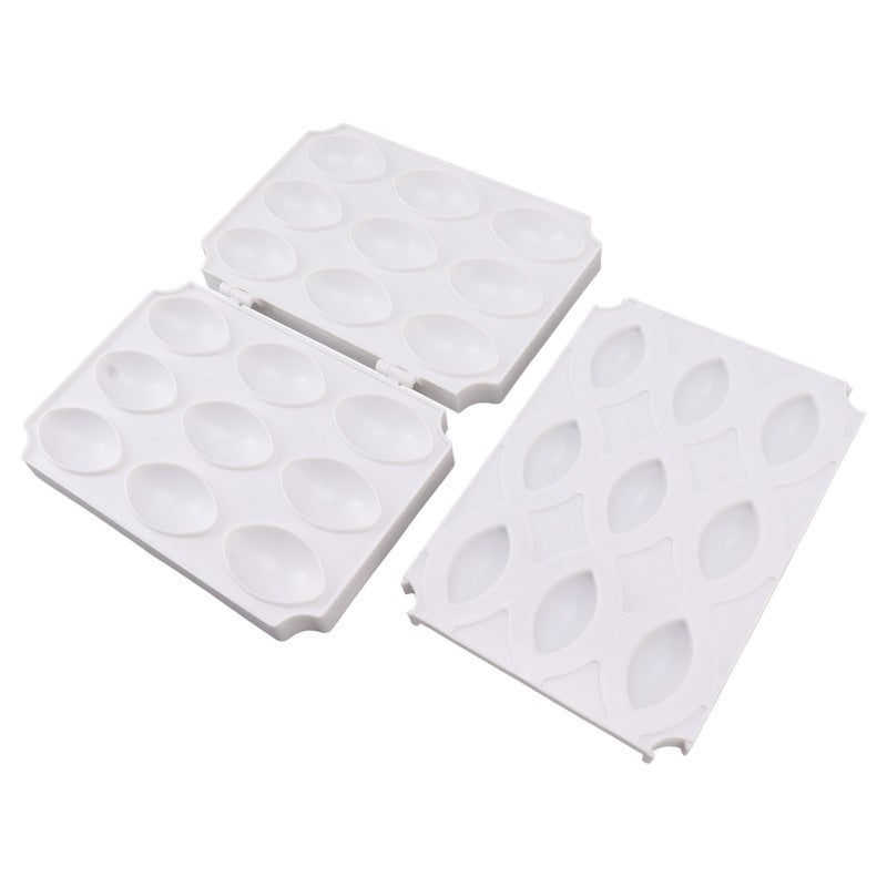 Meatball Making Mold 9 Grid Food Grade ABS Easy to Use Meatloaf Maker - Multipurpose Press Tool for Home Kitchen DIY Cooking - Image 1