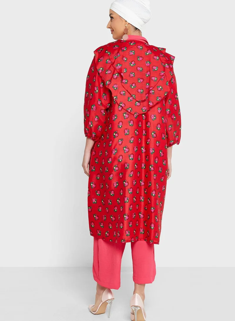 Khizana Printed Jacket