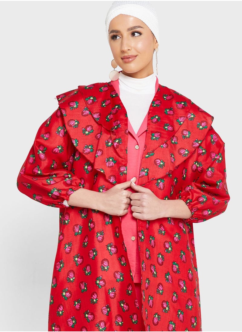 Khizana - Printed Jacket - Image 1
