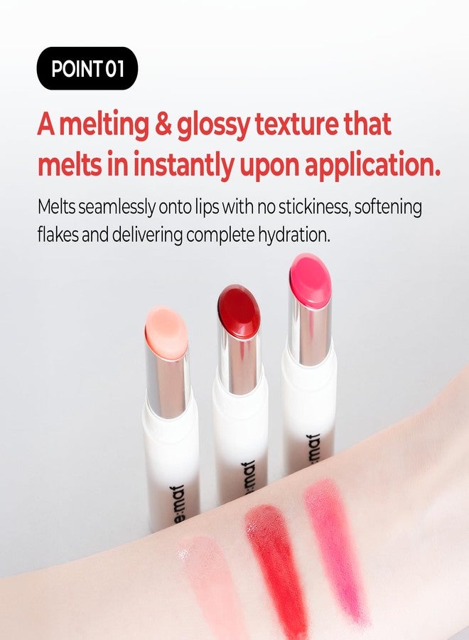 De:maf Demaf Gloss Balm, Moisturizing Hydrating Lip Gloss Balm; Sheer Tint, Buildable Colour, Glossy Shine, Non-Sticky, Long-Wear, Lip Plumper, Clean Beauty for Sensitive Lips (Cozy Rosy, 0.12 oz - Image 3