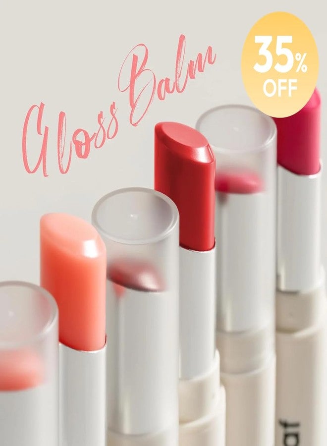 De:maf Demaf Gloss Balm, Moisturizing Hydrating Lip Gloss Balm; Sheer Tint, Buildable Colour, Glossy Shine, Non-Sticky, Long-Wear, Lip Plumper, Clean Beauty for Sensitive Lips (Cozy Rosy, 0.12 oz - Image 2