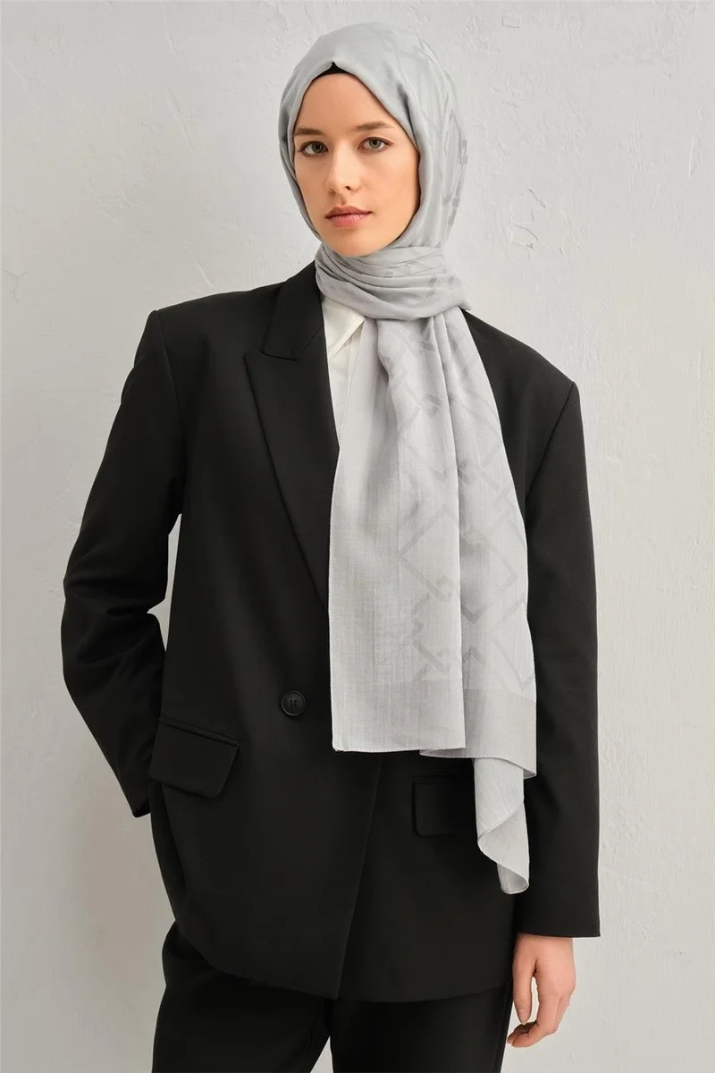 ARMINE Tensel Silk Chain Pattern Shawl 3295