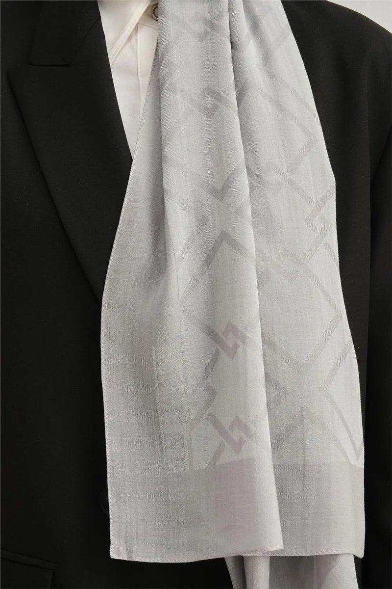 ARMINE Tensel Silk Chain Pattern Shawl 3295