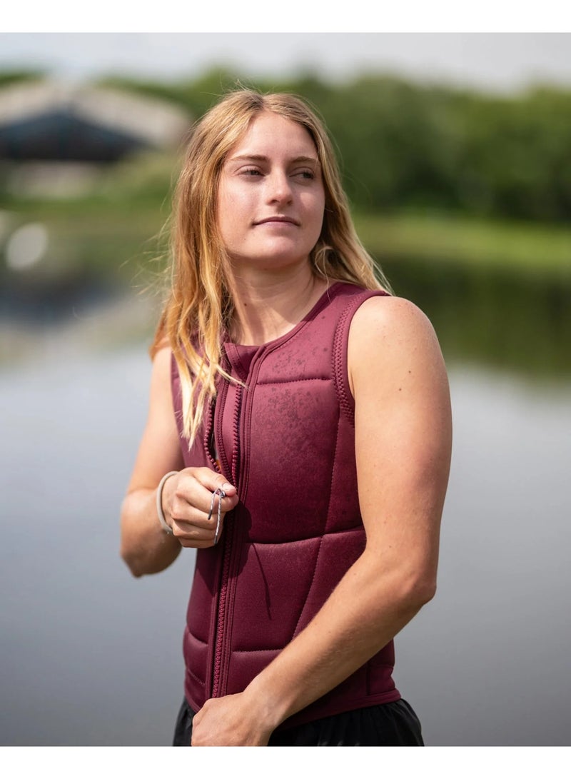 Follow Finesse Impact Vest (Maroon) - Image 2