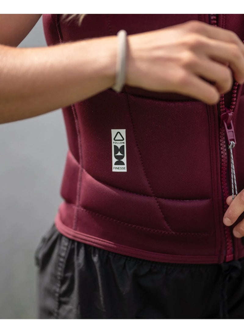 Follow Finesse Impact Vest (Maroon) - Image 4
