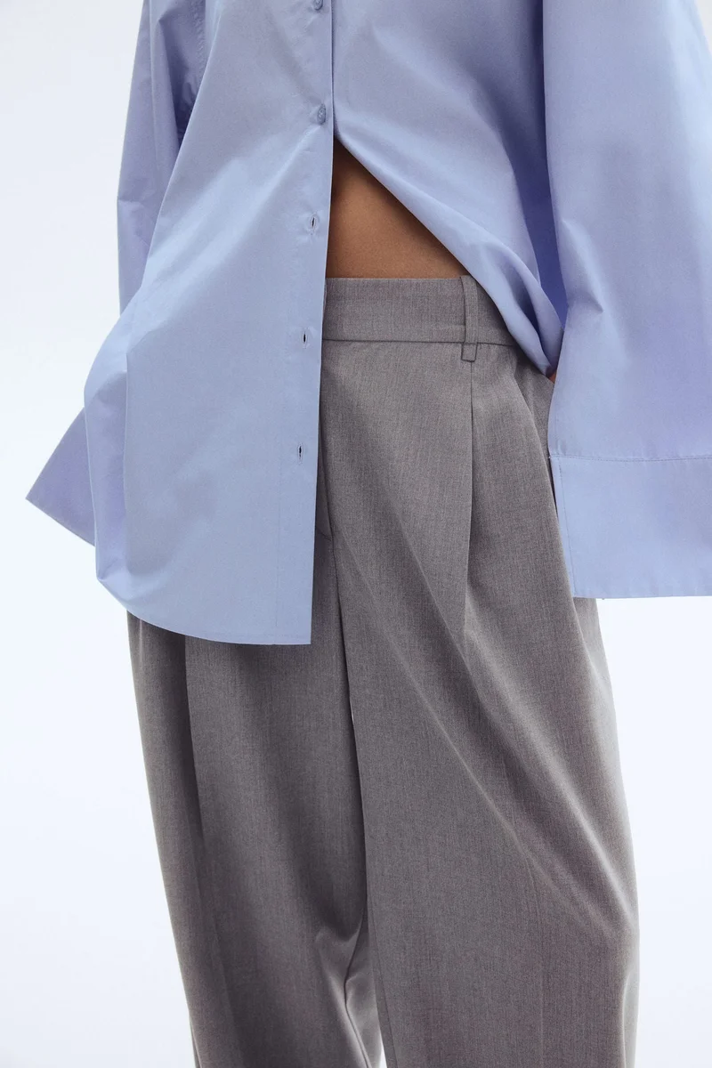 H&M Wide tailored trousers