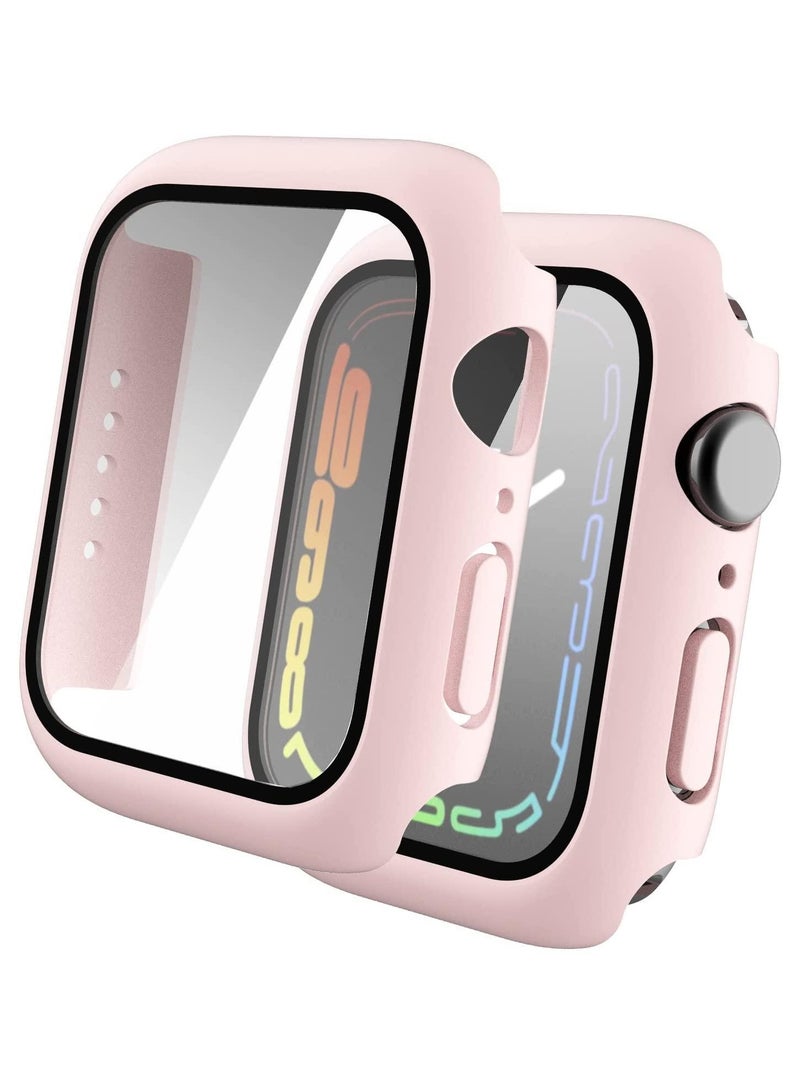 360° Full Protection Cover for Apple Watch Series 10 46mm - Rose - Image 1