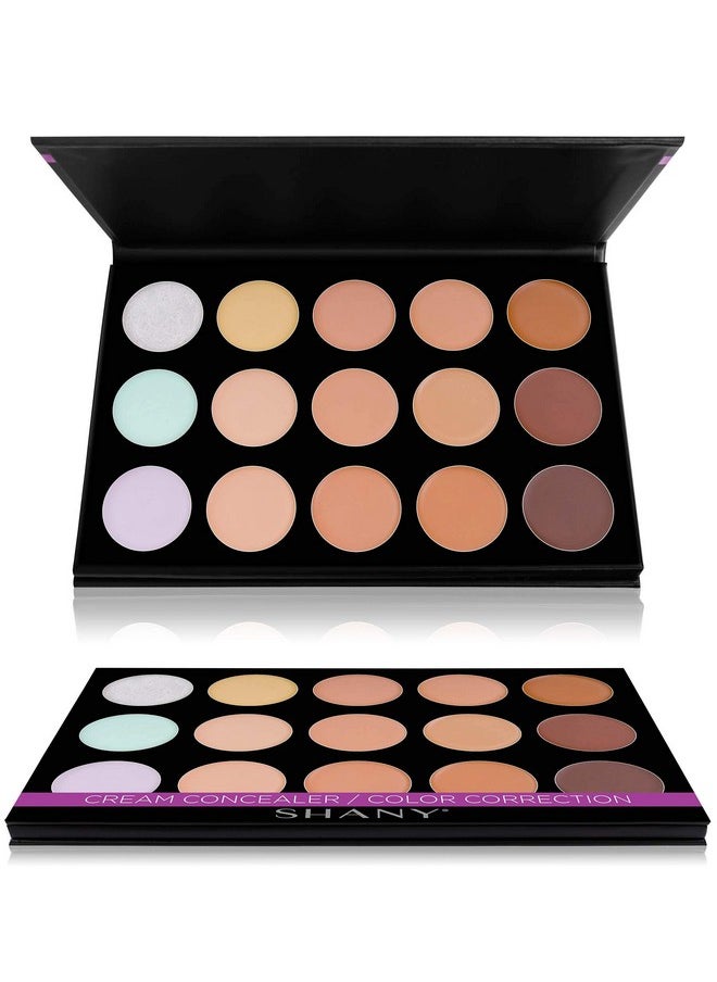 Shany Cream Concealer/Camouflage Color Correcting Palette Layer 2 Refill For The 6 Layer Mini Masterpiece Collection Makeup Set  - Image 3