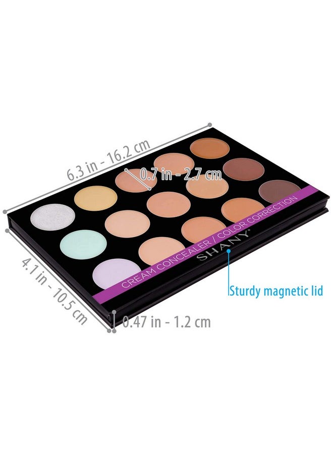 Shany Cream Concealer/Camouflage Color Correcting Palette Layer 2 Refill For The 6 Layer Mini Masterpiece Collection Makeup Set  - Image 5