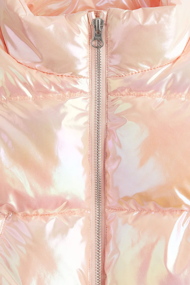 H&M Iridescent puffer gilet