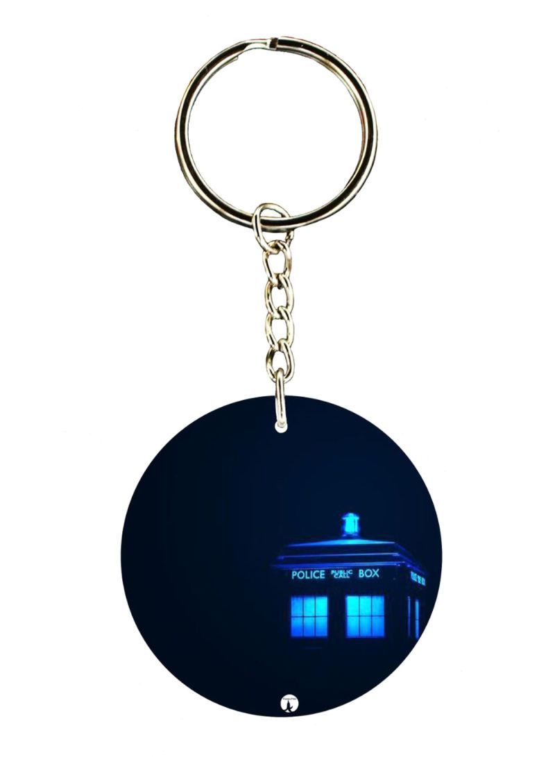 RKN Television Show Doctor Who Printed Keychain