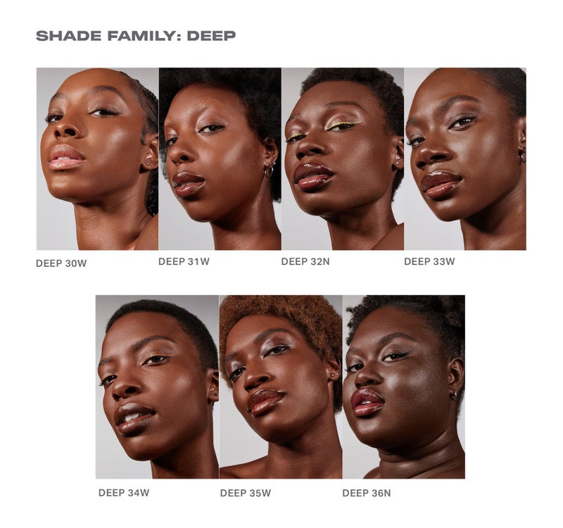 Morphe Lightform Dewy Foundation - Extended Hydration Foundation Makeup with a Lasting, Natural Radiant Finish - Long-Wearing Formula with Buildable, Medium Coverage - Deep 30W (1.01 fl oz) - Image 4