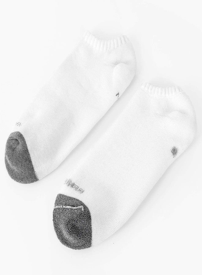 واندر جوارب رياضية رجالية قصيرة من WANDER، 8 أزواج، جوارب قطنية سميكة مبطنة للكاحل للرجال، مقاسات 9-12/12-15 - Image 5