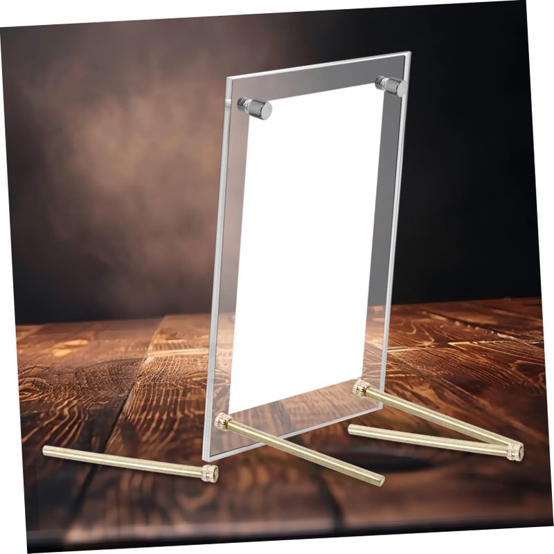10pcs Metal Photo Stand With Back Legs For Picture Frame Tabletop Display - Image 5