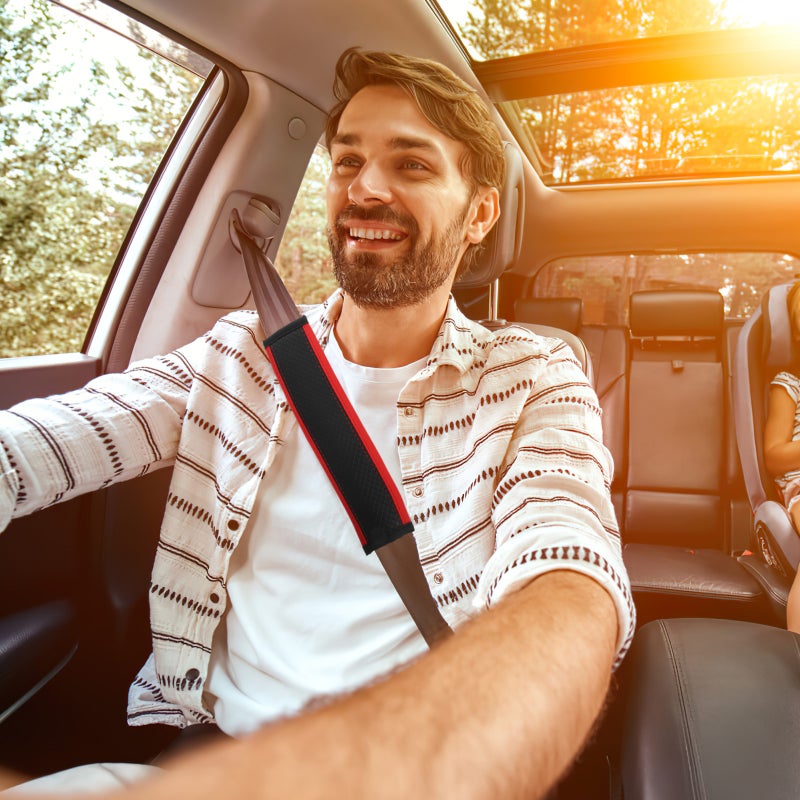 🚗 غطاء وسادة كتف سيارة بتصميم قابل للتنفس وسهل التركيب - Image 2