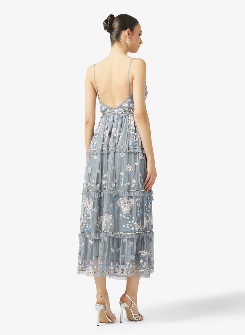 Maya Embellished Cami Midi Dress - Image 2