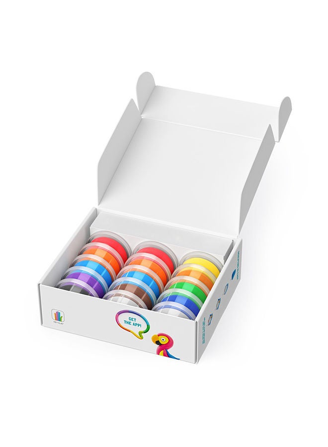 HEY CLAY Birds Set-Colourful Modeling Kids-Air Dry Clay Kit 15 cans And Sculpting Tools - Image 4