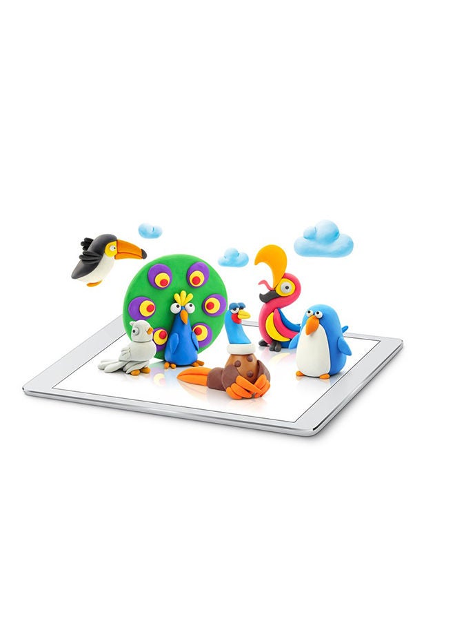 HEY CLAY Birds Set-Colourful Modeling Kids-Air Dry Clay Kit 15 cans And Sculpting Tools - Image 5